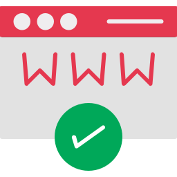 Domain registration icon