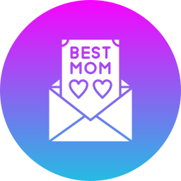 Greeting card icon