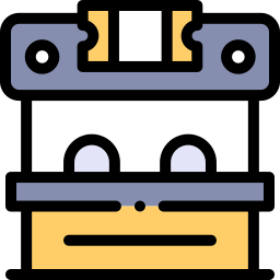 Ticket box icon