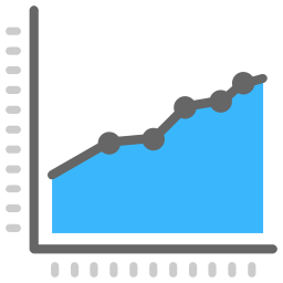 análisis de los datos icono
