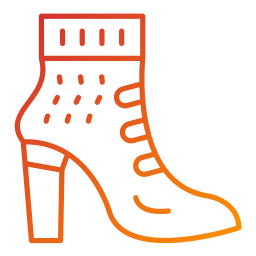Heeled shoes icon