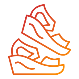 Wedge heel icon