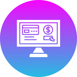 Online payment icon