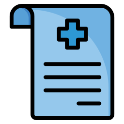 Medical prescription icon