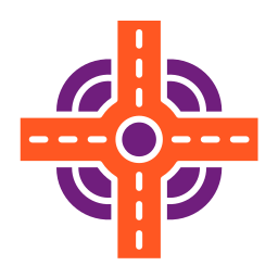 Road Intersection icon
