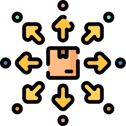 verteilung icon