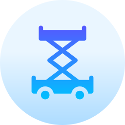 Scissor lift icon