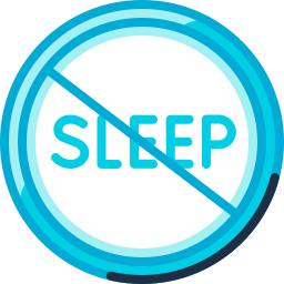 No sleeping icon