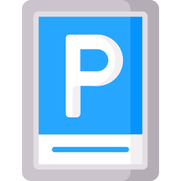 area parcheggio icona