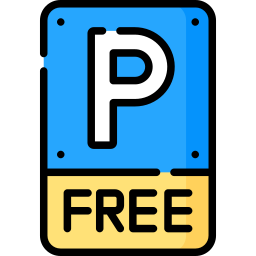 Free parking icon