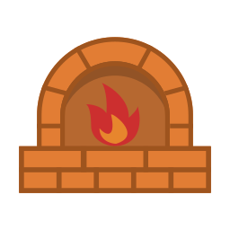 Stone oven icon