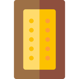 Rectangular shield icon