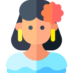 Mexican woman icon