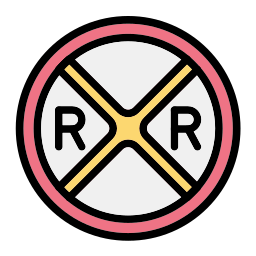 Rail road icon