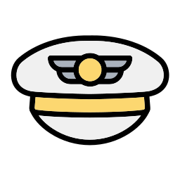 kapelusz pilota ikona