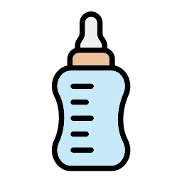 Baby bottle icon