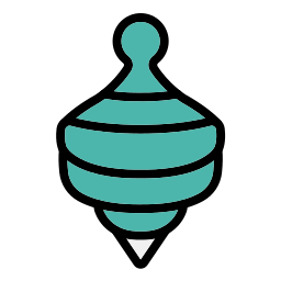 Spinning top icon