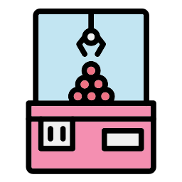 Crane machine icon