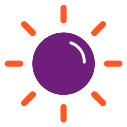 Sun icon