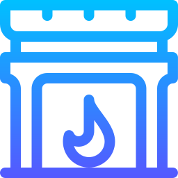 Fireplace icon