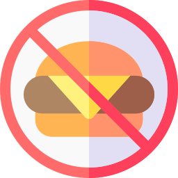 No Fast Food icon