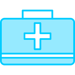 First aid kit icon