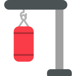 Boxing bag icon