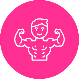 bodybuilder icon