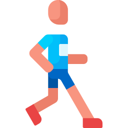 Racewalking icon
