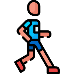 Racewalking icon