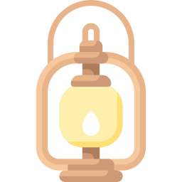 lâmpada de óleo Ícone