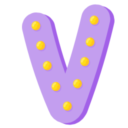 Letter V icon