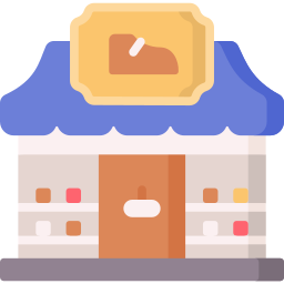 Shoe shop icon