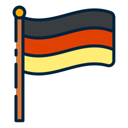 bandiera tedesca icona