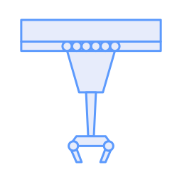 Robotic arm icon