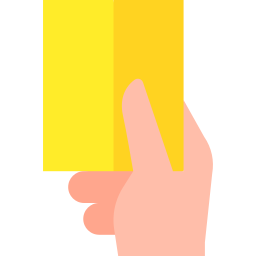 gele kaart icoon