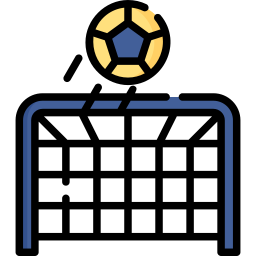 Football goal icon