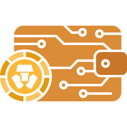 crypto-portemonnee icoon