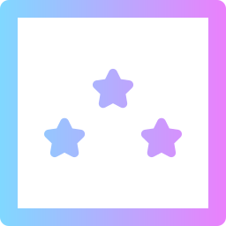 drie sterren icoon