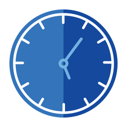 Clock time icon