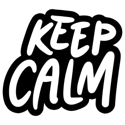 relajarse sticker