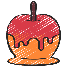 candy apple Ícone