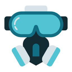 Gas mask icon