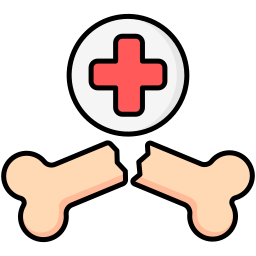 Broken bone icon