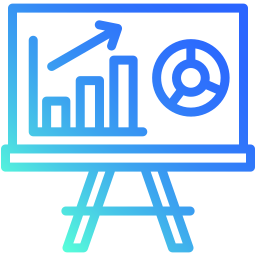 Business presentation icon