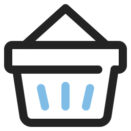 Shopping basket icon