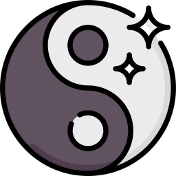 yin yang icona