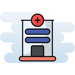 Health clinic icon