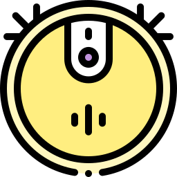 Robot vacuum icon