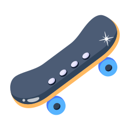 Placa de skate Ícone